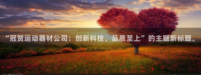 南宫大舞台官网下载平台注册流程图：“冠贺运动器材公司