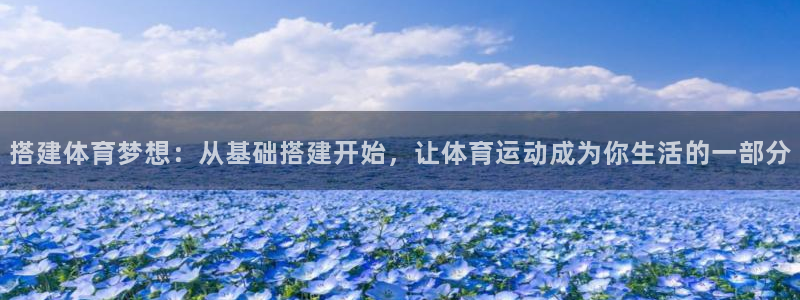 球王会体育：搭建体育梦想：从基础搭建开始，让体育运动成为你生活的一部分